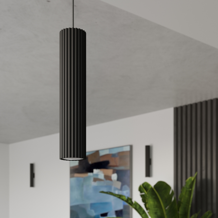 Brilagi - Κρεμαστό φωτιστικό οροφής CRESTO 1xGU10/10W/230V μαύρο