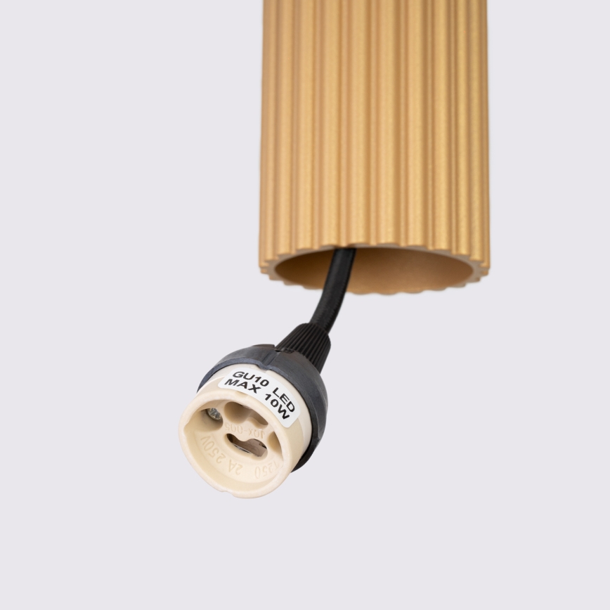 Brilagi - Κρεμαστό φωτιστικό οροφής CRESTO 1xGU10/10W/230V χρυσό