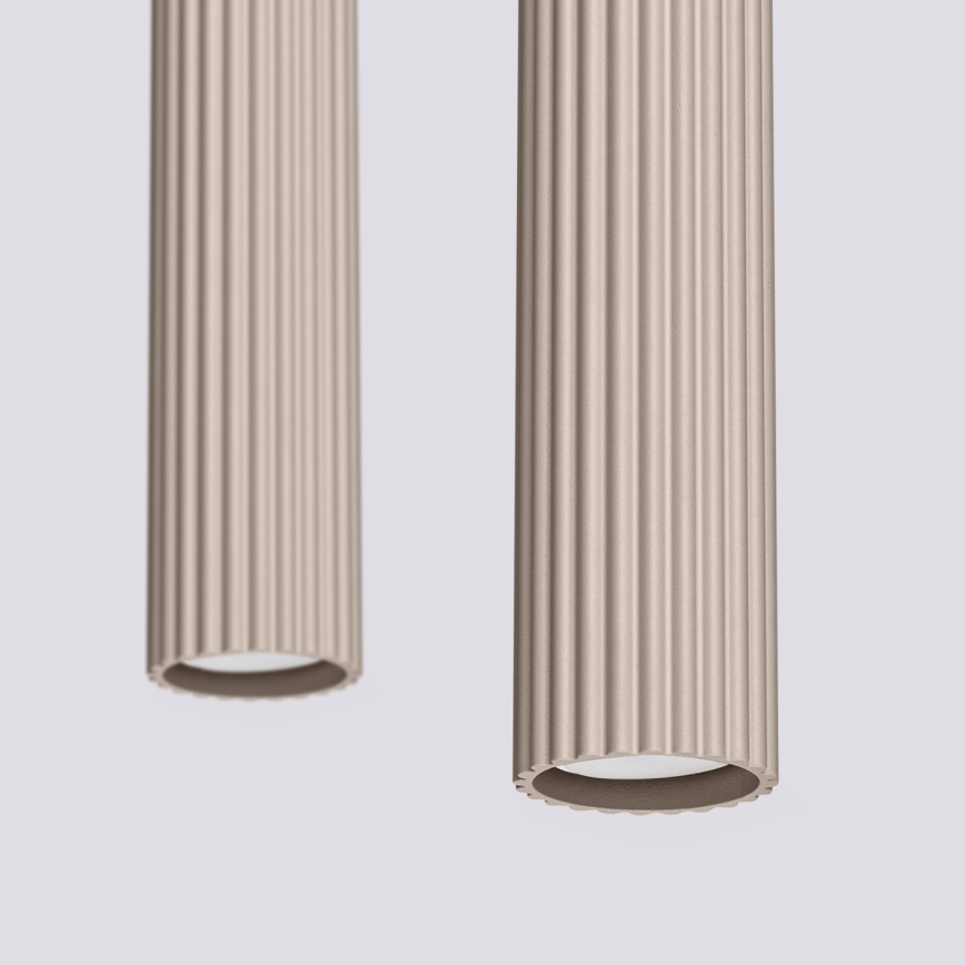Brilagi - Κρεμαστό φωτιστικό οροφής CRESTO 2xGU10/10W/230V taupe