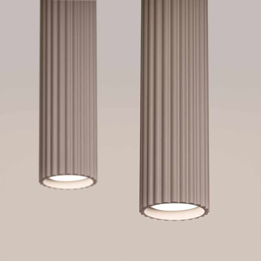 Brilagi - Κρεμαστό φωτιστικό οροφής CRESTO 2xGU10/10W/230V taupe