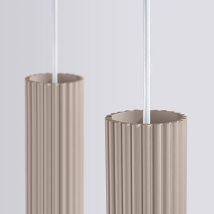 Brilagi - Κρεμαστό φωτιστικό οροφής CRESTO 2xGU10/10W/230V taupe