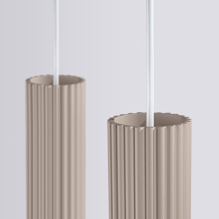 Brilagi - Κρεμαστό φωτιστικό οροφής CRESTO 2xGU10/10W/230V taupe
