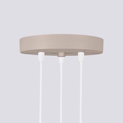 Brilagi - Κρεμαστό φωτιστικό οροφής CRESTO 3xGU10/10W/230V taupe