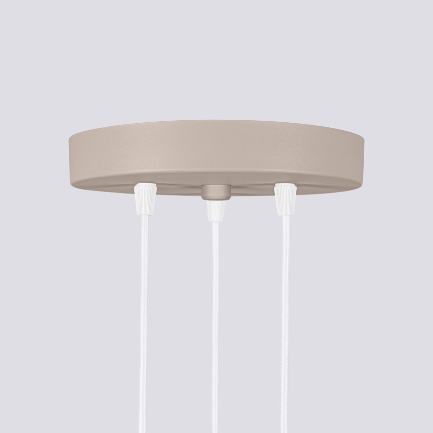 Brilagi - Κρεμαστό φωτιστικό οροφής CRESTO 3xGU10/10W/230V taupe