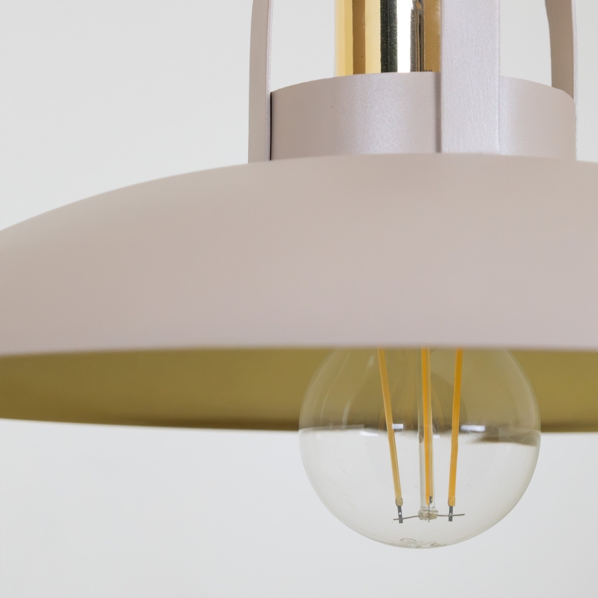 Brilagi - Κρεμαστό φωτιστικό οροφής FLAMENGO 1xE27/60W/230V μπεζ