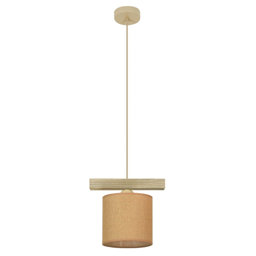 Brilagi - Κρεμαστό φωτιστικό οροφής FOREST 1xE27/15W/230V πεύκο/καφέ