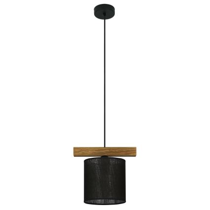 Brilagi - Κρεμαστό φωτιστικό οροφής FOREST 1xE27/15W/230V πεύκο/μαύρο