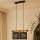 Brilagi - Κρεμαστό φωτιστικό οροφής FOREST 2xE27/15W/230V πεύκο/μαύρο