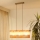 Brilagi - Κρεμαστό φωτιστικό οροφής FOREST 3xE27/15W/230V πεύκο/μπεζ/κρεμ