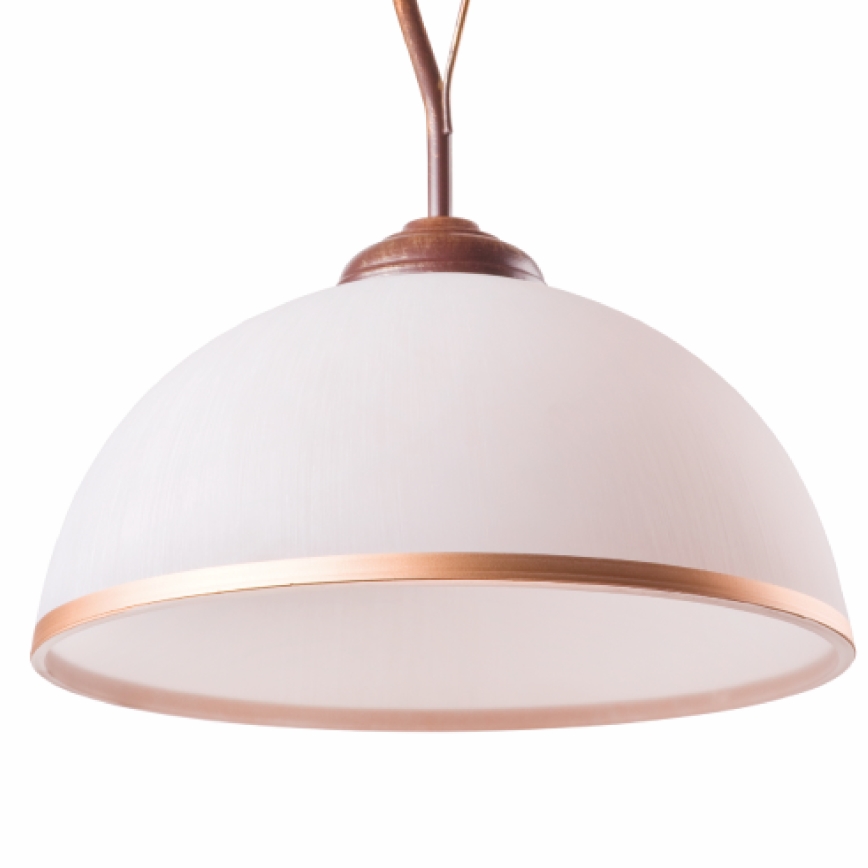 Brilagi - Κρεμαστό φωτιστικό οροφής LED ANTICO 1xE27/60W/230V μπρονζέ πατίνα