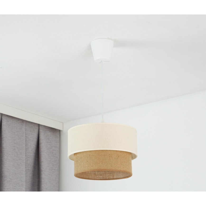 Brilagi -  Κρεμαστό φωτιστικό οροφής LED BOHO STYLE 1xE27/15W/230V διάμετρος 25 cm