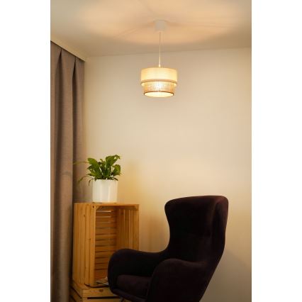 Brilagi -  Κρεμαστό φωτιστικό οροφής LED BOHO STYLE 1xE27/15W/230V διάμετρος 25 cm