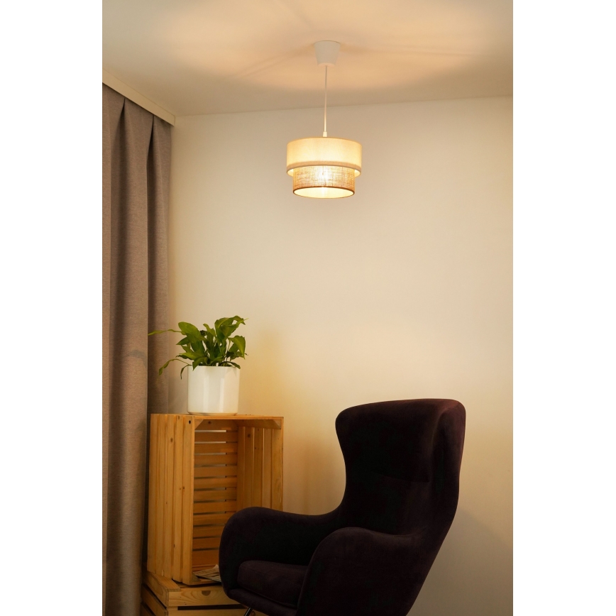 Brilagi -  Κρεμαστό φωτιστικό οροφής LED BOHO STYLE 1xE27/15W/230V διάμετρος 25 cm