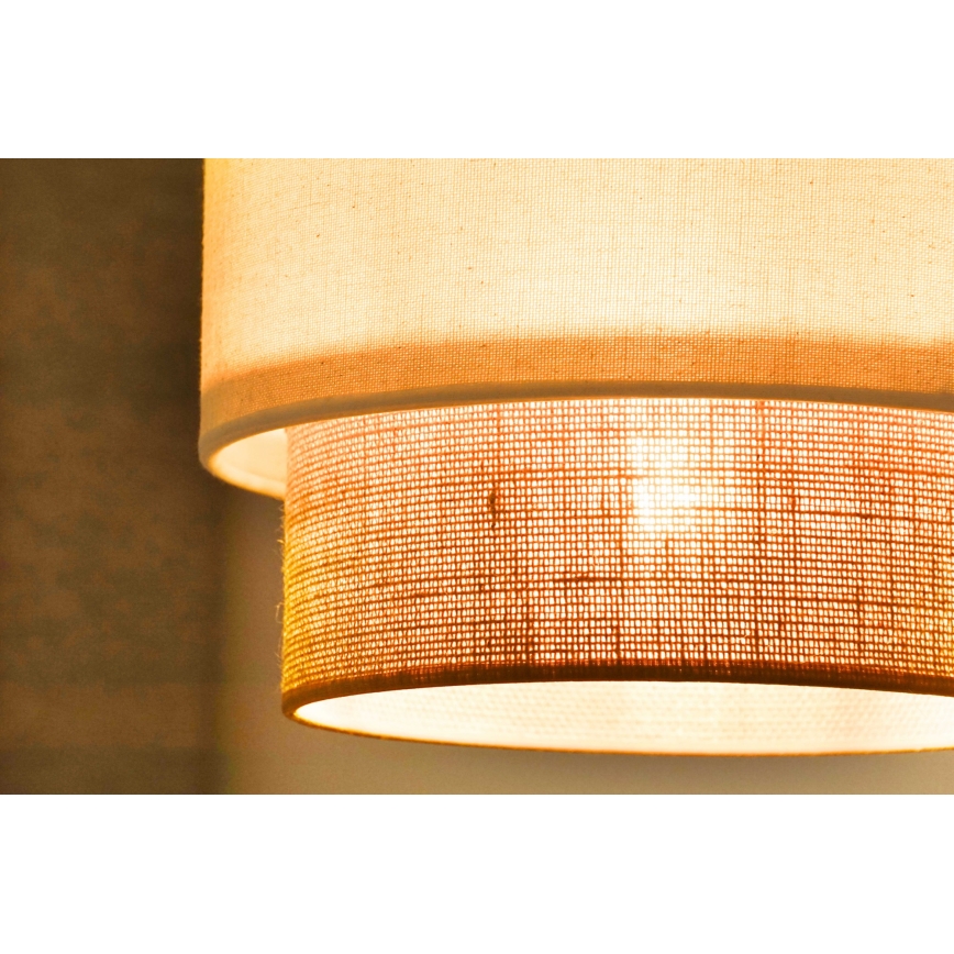 Brilagi -  Κρεμαστό φωτιστικό οροφής LED BOHO STYLE 1xE27/15W/230V διάμετρος 25 cm