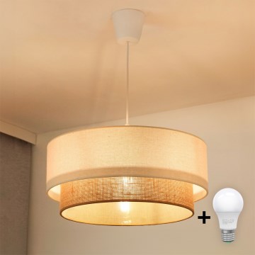Brilagi -  Κρεμαστό φωτιστικό οροφής LED BOHO STYLE 1xE27/15W/230V διάμετρος 40 cm