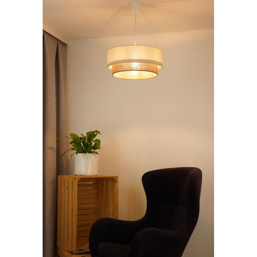 Brilagi -  Κρεμαστό φωτιστικό οροφής LED BOHO STYLE 1xE27/15W/230V διάμετρος 40 cm