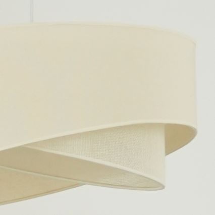 Brilagi -  Κρεμαστό φωτιστικό οροφής LED LYRA 1xE27/15W/230V κρεμ