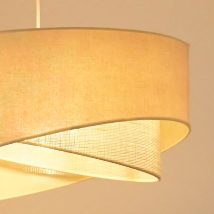 Brilagi -  Κρεμαστό φωτιστικό οροφής LED LYRA 1xE27/15W/230V κρεμ