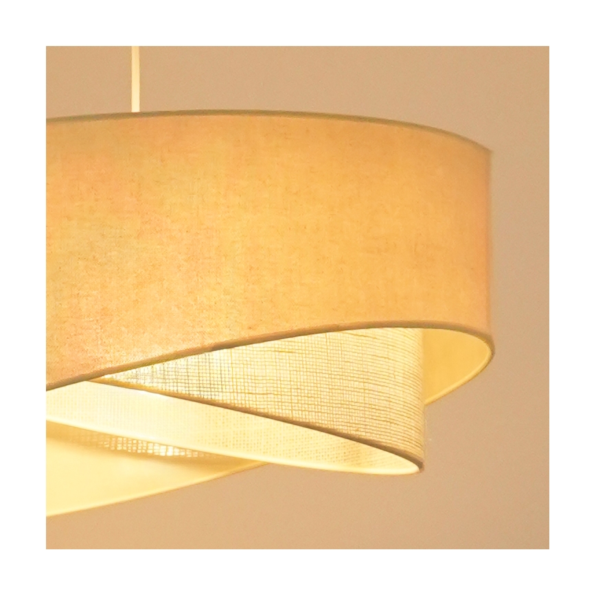 Brilagi -  Κρεμαστό φωτιστικό οροφής LED LYRA 1xE27/15W/230V κρεμ