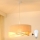 Brilagi -  Κρεμαστό φωτιστικό οροφής LED LYRA 1xE27/15W/230V κρεμ/μπεζ