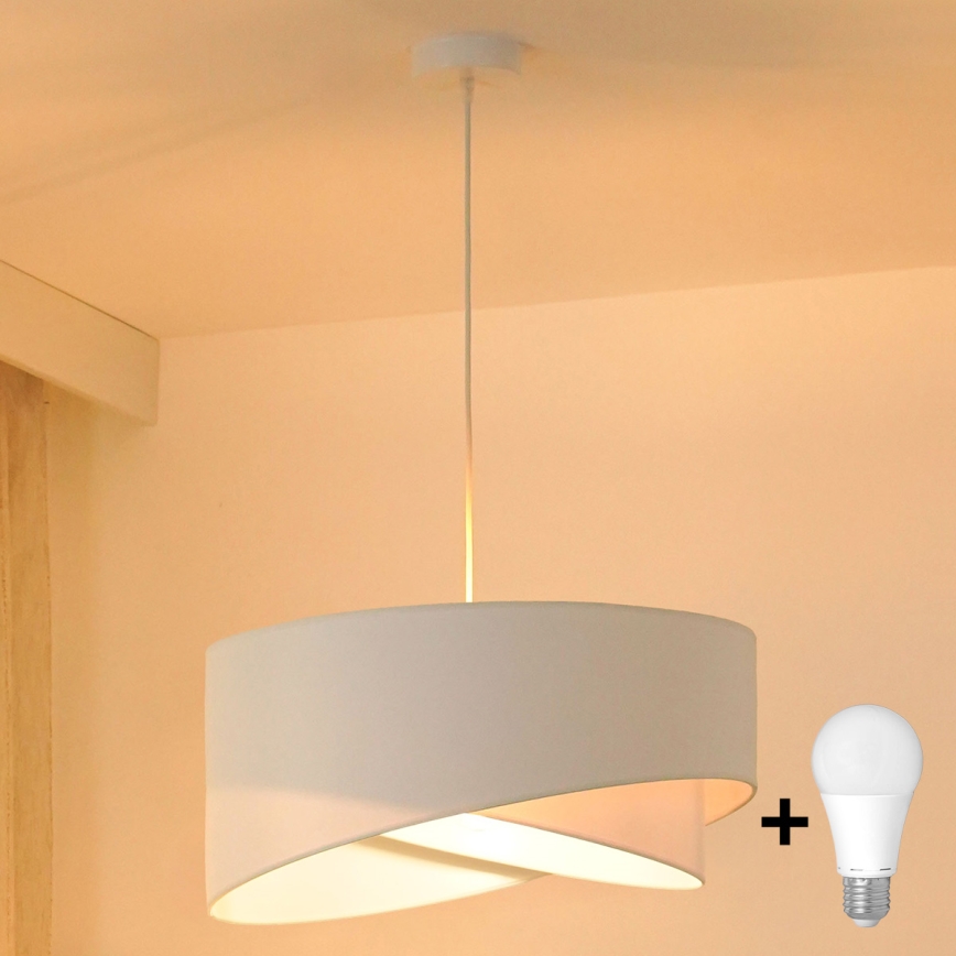 Brilagi -  Κρεμαστό φωτιστικό οροφής LED LYRA 1xE27/15W/230V λευκό