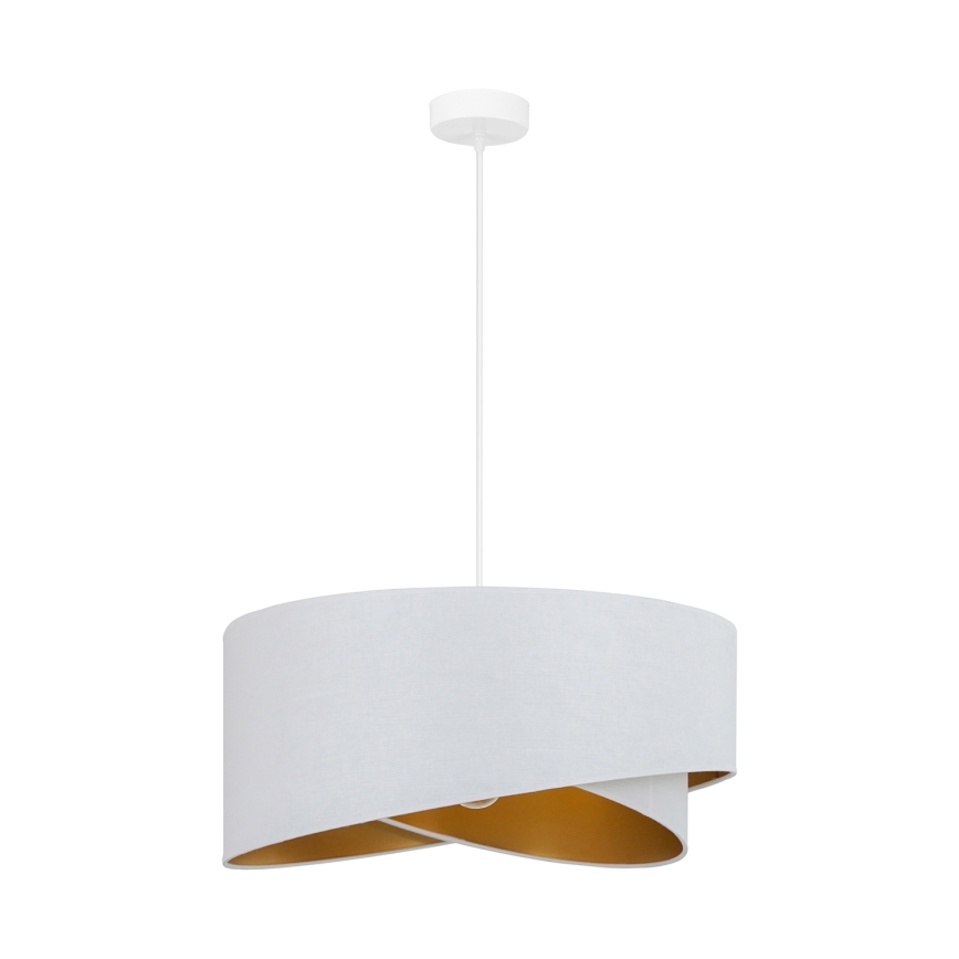 Brilagi -  Κρεμαστό φωτιστικό οροφής LED LYRA 1xE27/15W/230V λευκό/χρυσό