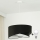 Brilagi -  Κρεμαστό φωτιστικό οροφής LED LYRA 1xE27/15W/230V μαύρο/λευκό