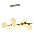 Brilagi -  Κρεμαστό φωτιστικό οροφής LED MILLA 10xG9/3W/230V γυαλιστερό χρώμιο/λευκό