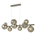 Brilagi -  Κρεμαστό φωτιστικό οροφής LED MILLA 10xG9/3W/230V γυαλιστερό χρώμιο/φιμέ