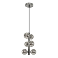 Brilagi -  Κρεμαστό φωτιστικό οροφής LED MILLA 6xG9/3W/230V γυαλιστερό χρώμιο/φιμέ