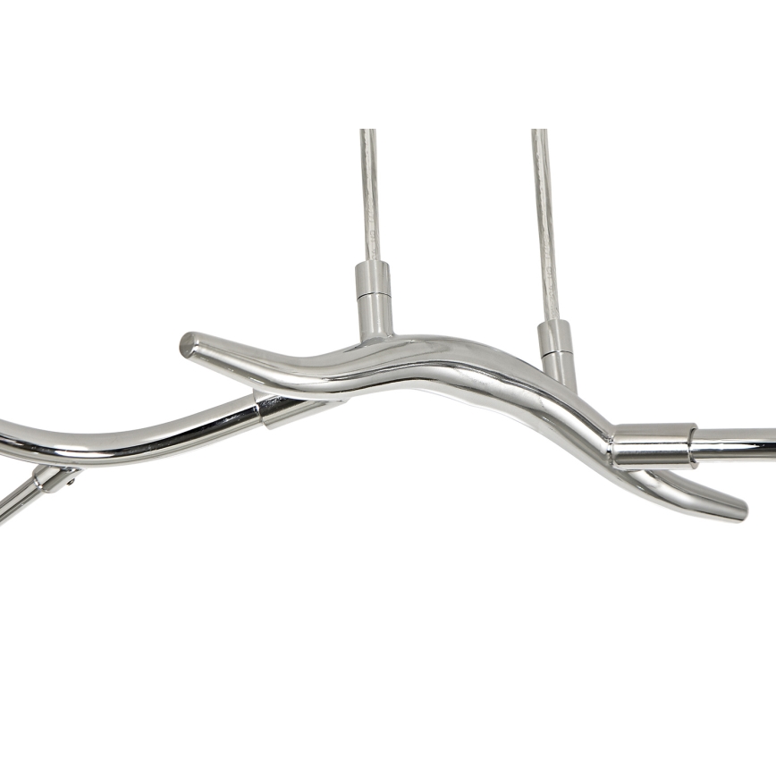 Brilagi -  Κρεμαστό φωτιστικό οροφής LED MISTEL 6xG9/3W/230V γυαλιστερό χρώμιο/φιμέ