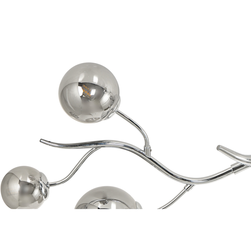 Brilagi -  Κρεμαστό φωτιστικό οροφής LED MISTEL 6xG9/3W/230V γυαλιστερό χρώμιο/φιμέ