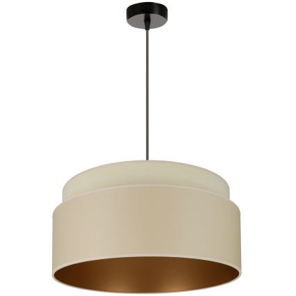 Brilagi - Κρεμαστό φωτιστικό οροφής OREGON VEGE 1xE27/15W/230V διάμετρος 45 cm μπεζ