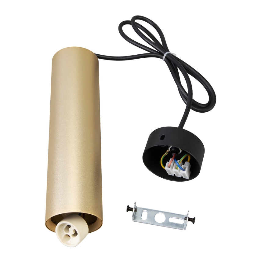 Brilagi - Κρεμαστό φωτιστικό οροφής SELE 1xGU10/30W/230V μαύρο/χρυσό