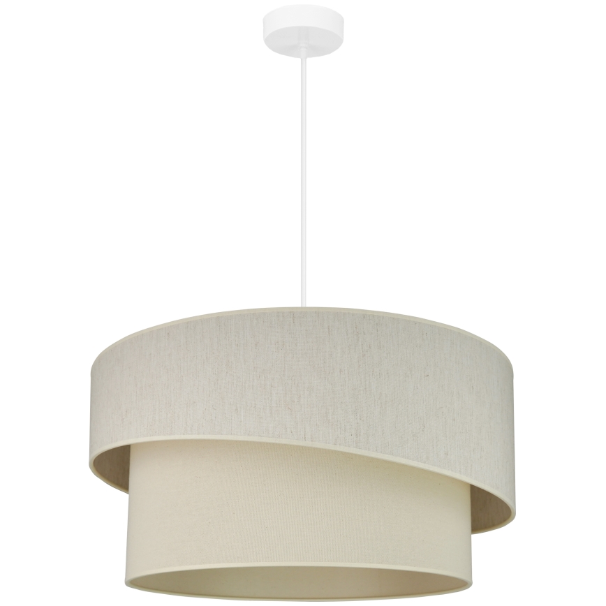 Brilagi - Κρεμαστό φωτιστικό οροφής SHINE 1xE27/15W/230V διάμετρος 50 cm κρεμ