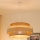 Brilagi - Κρεμαστό φωτιστικό οροφής SPACE LIGHT 1xE27/15W/230V διάμετρος 50 cm μπεζ/κρεμ