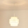 Brilagi - Κρεμαστό φωτιστικό οροφής SPACE YUTE 1xE27/15W/230V διάμετρος 25 cm κρεμ/λευκό