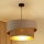 Brilagi - Κρεμαστό φωτιστικό οροφής VEGAS SHINE 1xE27/15W/230V διάμετρος 50 cm κρεμ/μπεζ