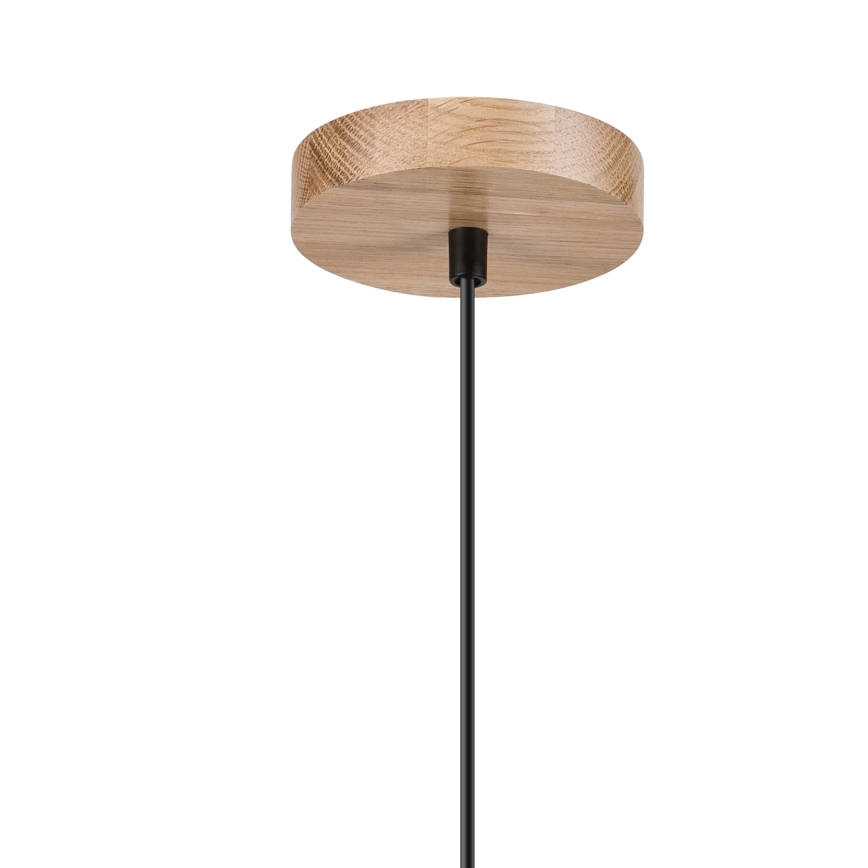 Brilagi - Κρεμαστό φωτιστικό οροφής WOODY BASKET 1xE27/60W/230V δρυς