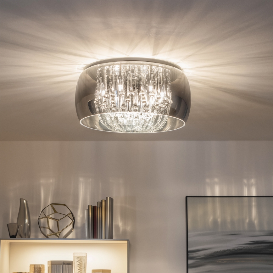 Brilagi - Κρυστάλλινο φωτιστικό οροφής LED JEWEL 6xG9/42W/230V