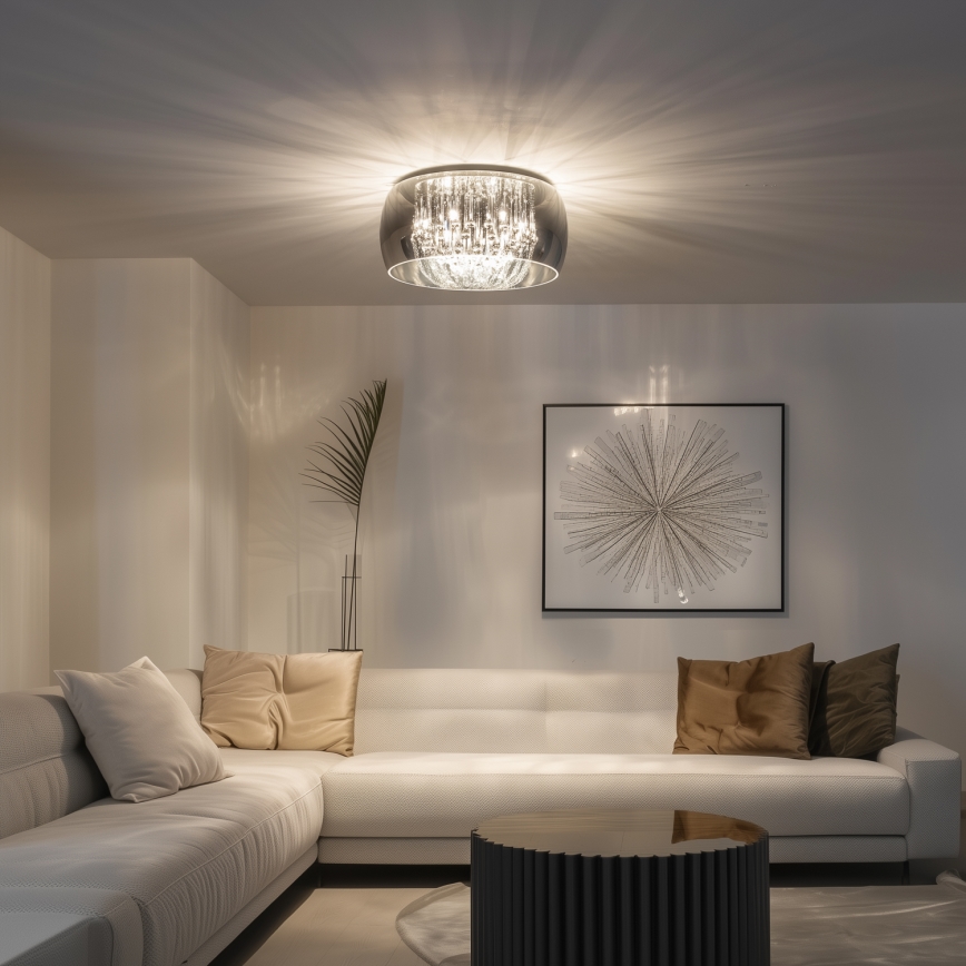 Brilagi - Κρυστάλλινο φωτιστικό οροφής LED JEWEL 6xG9/42W/230V