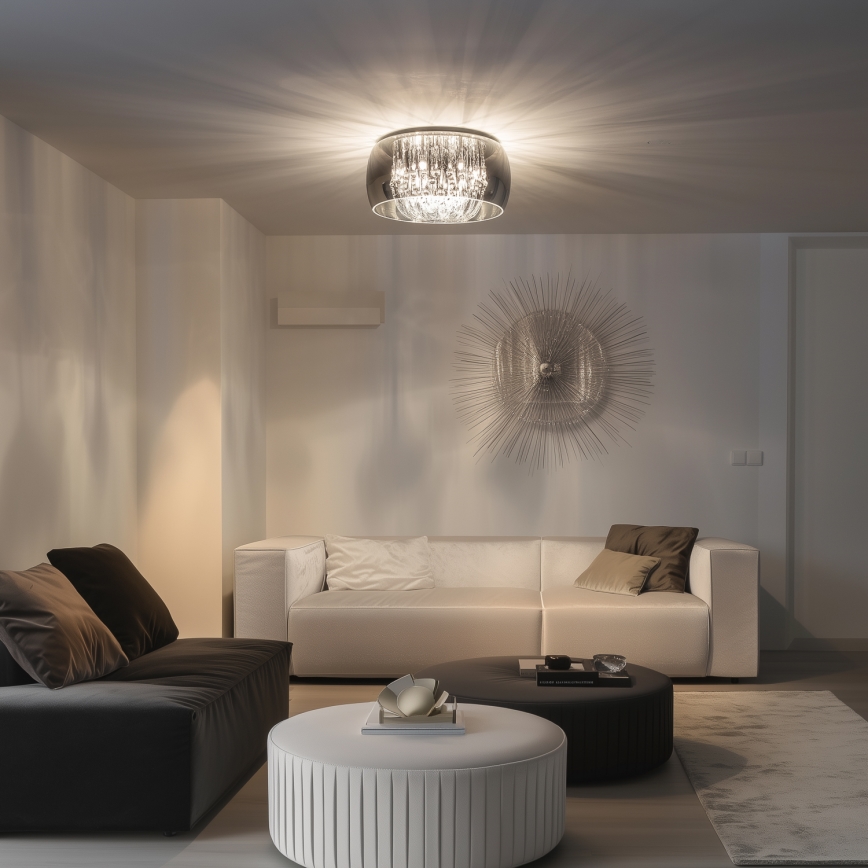 Brilagi - Κρυστάλλινο φωτιστικό οροφής LED JEWEL 6xG9/42W/230V