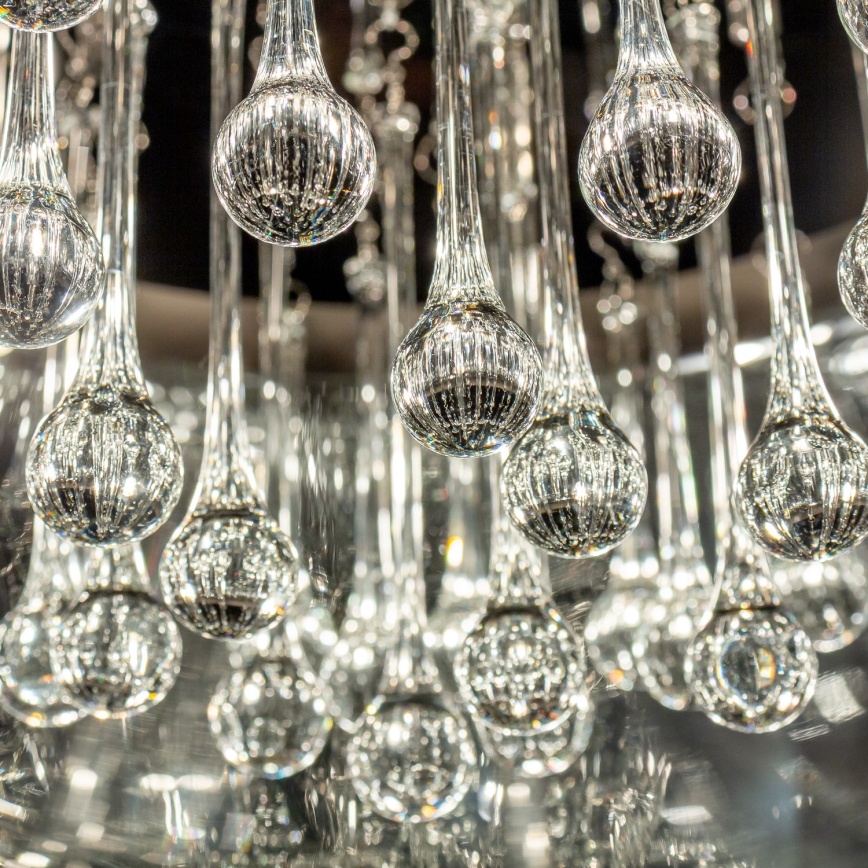 Brilagi - Κρυστάλλινο φωτιστικό οροφής LED JEWEL 6xG9/42W/230V