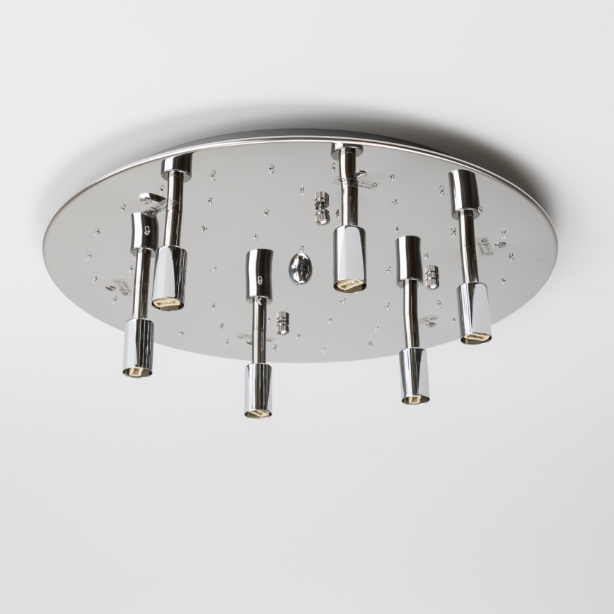 Brilagi - Κρυστάλλινο φωτιστικό οροφής LED JEWEL 6xG9/42W/230V