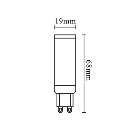 Brilagi - Λάμπα LED ντιμαριζόμενη κεραμεική G9/6W/230V 3000K