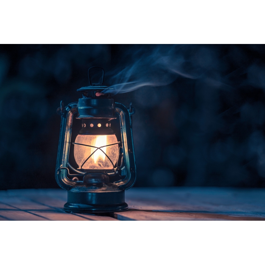 Brilagi -Λάμπα πετρελαίου (Θυέλλης) LANTERN 19 cm σκούρο μπλε