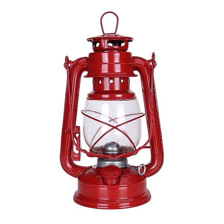 Brilagi - Λάμπα πετρελαίου θυέλλης LANTERN 24,5 cm κόκκινη