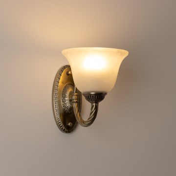 Brilagi - Λάμπα τοίχου CLASSIC 1xE27/60W/230V ορείχαλκος