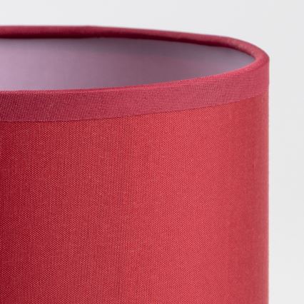 Brilagi - Λάμπα τοίχου NUBILA WOOD 1xE27/25W/230V δρυς/Pompeian κόκκινο