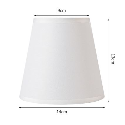 Brilagi - Universal φωτιστικό NUBILA E27 13x9 εκ. λευκό
